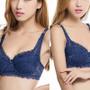 Imagem de Sutiã Push up De Renda Floral Sexy Feminino Verão Fino Confortável Respirável Lingerie De Cor Sólida