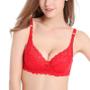 Imagem de Sutiã Push up De Renda Floral Sexy Feminino Verão Fino Confortável Respirável Lingerie De Cor Sólida