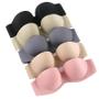 Imagem de Sutiã Push up Invisível Sem Alças Feminino Com Fecho Frontal Lingerie Sem Costura FINETOO