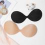 Imagem de Sutiã Push up Invisível Sexy Para Mulheres Autoadesivo De Silicone Sem Alças E Fechamento Frontal