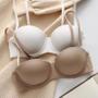 Imagem de Sutiã Push Up Sem Costura Feminino - Confortável, Invisível e Sem Aro