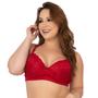 Imagem de Sutiã Reforçado Renda Com Bojo Plus Size Lingerie