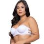 Imagem de Sutiã sem alça 3 Tiras Feminino Reforçado Com Bojo Lingerie Conforto Moda Íntima Soutien