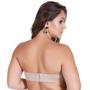 Imagem de Sutiã sem alça Plus Size com Bojo em Microfibra + Extensor Estilo Sedutor - DM454-ES06