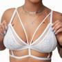 Imagem de Sutiã Strappy Confeccionado Com Renda Encaixe Perfeito Alças Ajustáveis C23