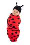 Imagem de Swaddle Bebê 100% Algodão Ajustável - Envoltório com Gorro