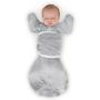 Imagem de Swaddle Sack SwaddleDesigns Omni - Mangas Removíveis (0-3 Meses) - Cinza
