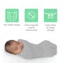 Imagem de SwaddleMe by Ingenuity - Pod de Enfaixamento Compressão (0-2 Meses) - Pacote com 2