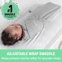 Imagem de SwaddleMe da Ingenuity - Kit com 3 Fraldas para Bebês (0-3 Meses)