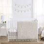 Imagem de Sweet Jojo Designs Boho Fringe Boy or Girl Baby Nursery Berço Cama Saia Dust Ruffle - Gênero Neutro Bege Tan Taupe Linho Tassel Macrame para Bohemian Woodland Farmhouse Coleção de Folhas Botânicas