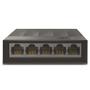 Imagem de Switch 05 Portas TP Link LiteWave Case Plástico Gigabit 10/100/1000Mbps - LS1005G