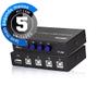 Imagem de Switch 4X1 - Periféricos Usb A/B 2.0 - Kit Com 5