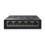 Imagem de Switch 5 Portas 10/100/1000, Preto, LS1005G, TP-LINK  TP-LINK