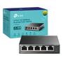 Imagem de Switch  5 Portas 10/100 Gigabit 4 Portas PoE +  TL-SF1005P TP-LINK