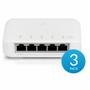 Imagem de Switch 5 Portas Gigabit PoE UniFi USW Flex 3 60W RJ45