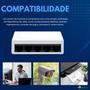 Imagem de Switch 5 Portas Hub De Rede Ethernet 10/100mbps Rj45 - AITEK