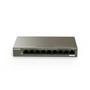 Imagem de Switch 9 portas 10/100mbps tenda tef1109p-8-63w c/ 8 portas