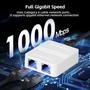 Imagem de Switch Ethernet Binardat Divisor de rede Gigabit de 3 portas