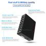 Imagem de Switch Ethernet de 16 Portas 10/100Mbps com Plug UE - Hub LAN RJ45
