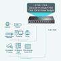 Imagem de Switch Ethernet PoE TP-Link TL-SL1311MP - 8 Portas 10/100 Mbps