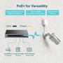 Imagem de Switch Ethernet TP-Link LS108GP - 8 Portas Gigabit PoE