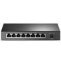 Imagem de Switch Ethernet TP-Link TL-SF1008P 8 Portas 10/100MBPS Poe