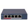 Imagem de Switch Hikvision 4 Portas Ethernet POE DS-3E1105P-EI/M