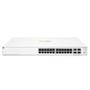 Imagem de Switch HPE Aruba 1930 24G POE 4x SFP 1/10Gbe RJ45 10/100/1000Mbp, Gerenciável 195W - JL683A