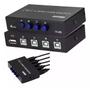 Imagem de Switch Hub Switcher Abs 4 Portas Usb 2.0 Tipo-b Impressora