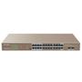 Imagem de Switch IP-COM, 24 Portas Gigabit 10/100/1000 Mbps + 2 Portas SFP Gigabit PoE - G1126P-24-410W