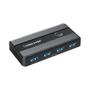 Imagem de Switch KVM USB 3.0 Lemorele - 2 Entradas e 4 Saídas para Teclado e Computador