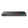 Imagem de Switch N/Gerenciável 20 Portas PoE S1120G-PA Gigabit Ethernet Intelbras C/Função QoS Até 250 Metros