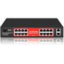 Imagem de Switch PoE Gigabit Smart Managed STEAMEMO de 16 Portas
