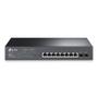 Imagem de Switch TP-Link Smart Gigabit com 8 Portas PoE+ e 2 Slots SFP JetStream - TL-SG2210MP