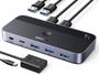 Imagem de Switch USB UGREEN 4 Portas USB 3.0 para 2 Computadores - com Cabos