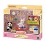 Imagem de Sylvanian Families Brinquedos Divertidos Bebê Coelho Neve e Bebê Panda 5709