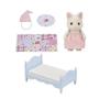 Imagem de Sylvanian Families Conjunro Cama Menina Gato Primavera R.5681 Epoch Magia