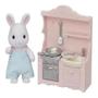 Imagem de Sylvanian Families Conjunto Cozinha E Papai Coelho - Epoch 5678