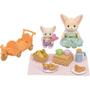 Imagem de Sylvanian families conjunto piquenique ensolarado irma e bebe raposas do deserto epoch