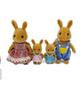 Imagem de Sylvanian Families Familia 4 Coelhos Raio Sol Completa