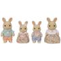 Imagem de Sylvanian Families - Família dos Coelhos de Leite - Novas Roupas - Epoch