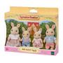 Imagem de Sylvanian families familia dos coelhos de leite renovado epoch