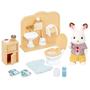 Imagem de Sylvanian Families Irmao Coelho Chocolate E Toalete 5015