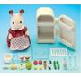 Imagem de Sylvanian Families Mãe Coelho Chocolate E Geladeira   5014