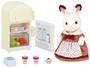 Imagem de Sylvanian Families Mãe Coelho Chocolate Geladeira Epoch Mag