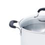Imagem de T-fal C99863 Forno de aço inoxidável seguro lava-louça seguro PFOA Free Stock Pot Cookware, 12-Quart, Prata