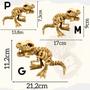 Imagem de T-Rex Esqueleto Articulado Brinquedo Dinossauro Fidget Toy Dino Tiranossauro Rex com Osso