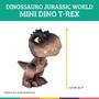 Imagem de T-Rex Preto Mini Dino Jurassic World Vinil Original Pupee