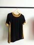 Imagem de T-shirt Baby look blusa feminina 2 cores viscolycra plus