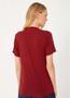 Imagem de T-shirt Básica Malha Tricot Marsala Dress To 02.08.2488